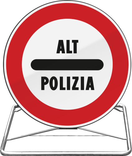 CVGLH6098 - Cavalletto richiudibile con disco da 60 CL 2 "Fig.098 C.d.S."