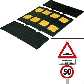 DAT350F - elemento terminale femmina per cordolo h. 3 cm cod. DAT350