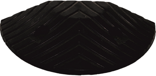 DATD5PU - terminale x rallentatore h.5cm col.nero