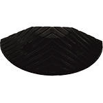 DATD7PU - terminale x rallentatore h.7cm col.nero