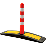 DFS721 - Delineatore CURBFIX h. 60 cm. diametro cm 8 rifrangente classe 2