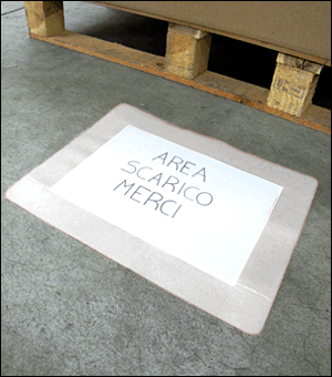 DMTA4W - conf.10 tasche adesive protettive SAFE IN in PVC f.to A4 col. BIANCO