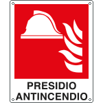 E20119X - Cartello antincendio presidio antincendio UNI ISO 7010
