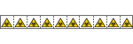 E49631NS - foglio n.10 etichette adesive 30x30 Pericolo biologico EN ISO 7010