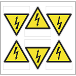 E91650A - foglio n. 6 etic.aut. con spazio scrivib