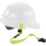 EDS315 - cordino elastico porta casco colore giallo lunghezza 58-123 cm