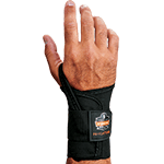 EDS400LXL - Polsiera mano sinistra colore nero tg. XL