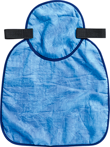 EDS671 - inserto rinfrescante per casco col.blu applicabile a strappo riutiliz.