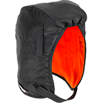 EDS684 - sottocasco invernale colore NERO con cinturino sottogola a strappo