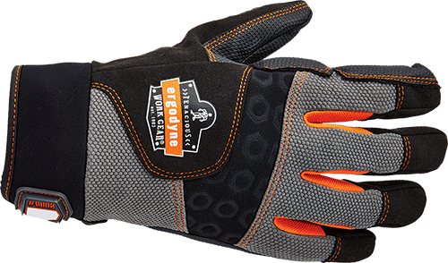 EDS901L - Guanti antivibrazioni colore NERO tg.L certificati ISO 10819