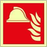 EL15111WA - cartello luminescente DIN PLUS Presidio Antincendio EN ISO 7010