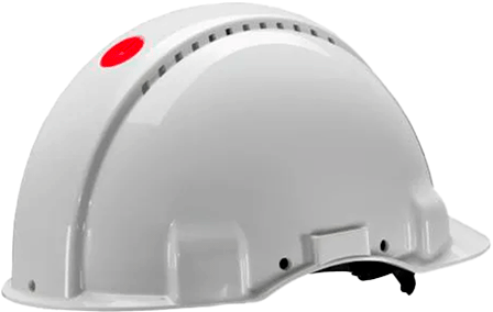 ELE16W - elmetto 3M G3000 ventilato colore BIANCO