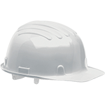 ELE25W - Elmetto polietilene BERICO colore  bianco