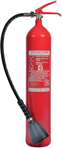 EOCB05 - Estintore portatile a CO2 classe 113B da kg 5