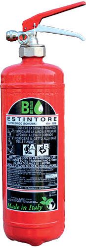 EOIB02 - Estintore idrico carica lt. 2 classe di fuoco 13A-70B