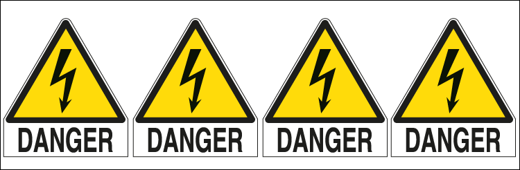 EYE95263B - Sheet n. 4 label DANGER EN ISO 7010