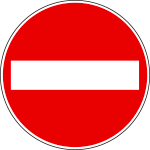 FAH240047 - Disco rifrangente HI NF 47 SENSO VIETATO