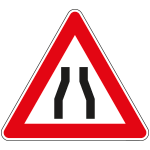 FAR190017 - Triangolo rifrangente NF 17 STRETTOIA SIMMETRICA