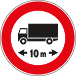 FAR261067 - Disco rifr NF 67 TRANSITO vietato LUNGHEZZA m:___