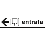 FAR6804L - Cartello ENTRATA sinistra