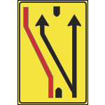 FCR790411C - Cartello NF411c SEGNALAZIONE CORSIE CHIUSE