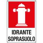 FL56170Y - Cartello scatolato Idrante Soprasuolo