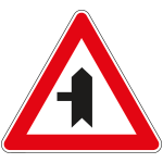 FLH160043C - Cartello NF 43c INTERSEZIONE con PRECEDENZA sinistra