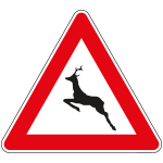 FLR190025 - Cartello  NF 25 ANIMALI SELVATICI