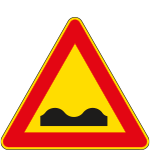 FLR190389 - Cartello NF 389 STRADA DEFORMATA