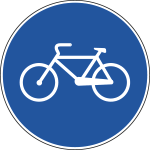 FLR240090 - Cartello NF 90 PISTA CICLABILE