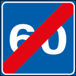 FLR66131360 - Quadr.lam.rif.NF313 FINE VELOCITA' CONSIGLIATA 60Km/h