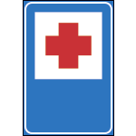FLR741353 - Cartello  NF 354 PRONTO SOCCORSO