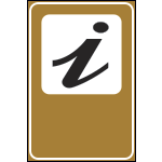 FLR761360 - Cartello NF 360 INFORMAZIONI
