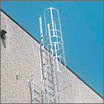 HSP506 - scala a gabbia modulare completa h. sbarco 6 m. (staffe escluse)