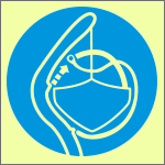 L9819P - Cartello fotoluminescente Sgancio delle rizze