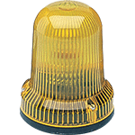 LPM230Y - Segnalatore fisso 230Vca mignon b.piana giallo