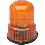 LPS24A - Segnalatore lampeggiante 24V small colore arancio