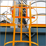 MUP094 - Cancello di sicurezza autom. fino 940 mm di colore giallo