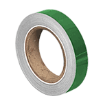 NBTN25G - nastro autoadesivo per tubazioni colore VERDE h.mm 25