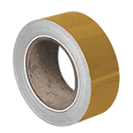 NBTN50Y - nastro autoadesivo per tubazioni colore GIALLO OCRA h.mm 50
