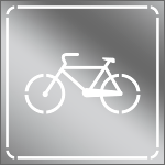 NC803A - dima in alluminio "bicicletta"
