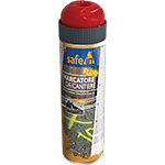 NS400SR - vernice da cantiere SAFE IN colore ROSSO FLUO 500 ml