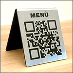 OR0609 - cart."PORTA MENU' CON QR CODE"