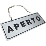 OR1806 - Cartello "Aperto / Chiuso"