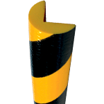 PGE425 - Paracolpi tipo A per angoli m 1 giallo nero