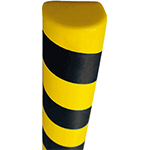 PGE430S - Paracolpi SAFE IN in Eva espansa tondo diametro 40 mm col. giallo/nero
