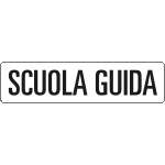 PN404 - Pannello rifrangente SCUOLA GUIDA