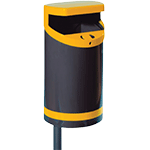 PRA050 - cestino ECO 50 con posacenere