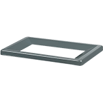 PRR008S - coperchio per cestino PRR007 colore GRIGIO