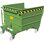 PSA1350G - contenitore per rottami ribaltabile portata kg.2000 colore VERDE